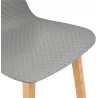 Scandinavian mid-height SCARLETT MINI bar Chair bar stool (light gray) - image 37529