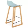 Bar bar halfway up Scandinavian SCARLETT MINI (sky blue) chair stool - image 37541