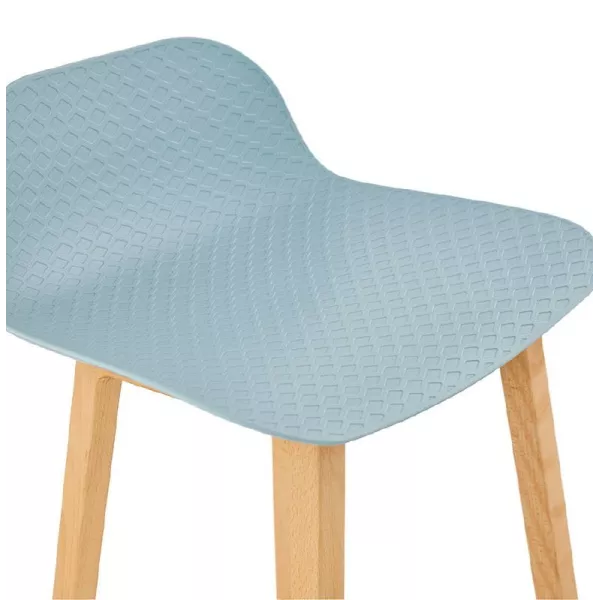 Bar bar halfway up Scandinavian SCARLETT MINI (sky blue) chair stool - image 37543