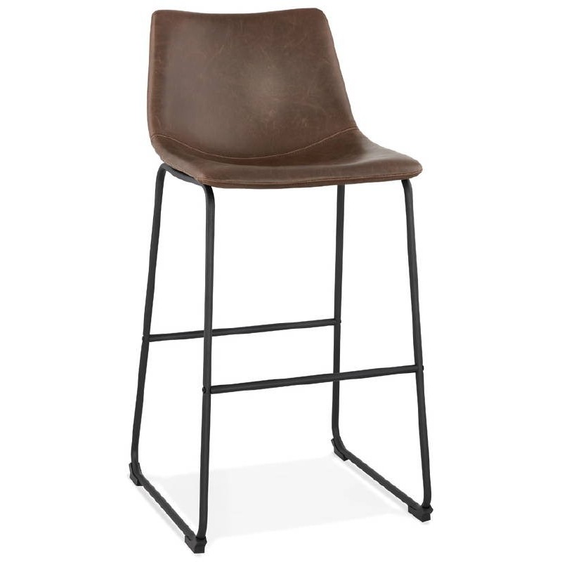 Tabouret de bar chaise de bar vintage JOE (marron) - image 37653