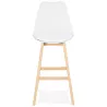 Scandinavian design bar DYLAN Chair bar stool (white) - image 37680