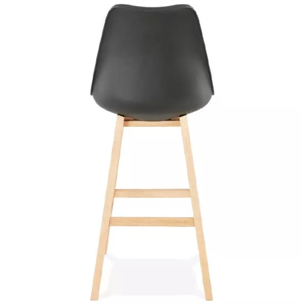 Scandinavian design bar DYLAN Chair bar stool (black) - image 37699