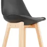 Scandinavian design bar DYLAN Chair bar stool (black) - image 37702