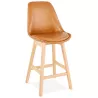 Bar bar halfway up design Sam MINI (light brown) chair stool - image 37786