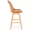 Bar bar halfway up design Sam MINI (light brown) chair stool - image 37788