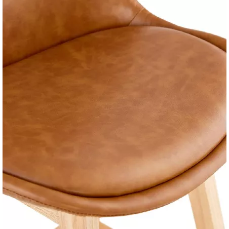 Bar bar halfway up design Sam MINI (light brown) chair stool - image 37792