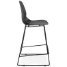 Bar Chair bar stool industrial stackable mid-height JULIETTE MINI (black) - image 37827