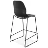 Bar Chair bar stool industrial stackable mid-height JULIETTE MINI (black) - image 37828