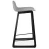 Tabouret de bar chaise de bar mi-hauteur design OBELINE MINI (gris clair) - image 37855