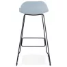 Bar stool design bar Ulysses feet (sky blue) black metal Chair - image 38101