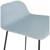 Bar stool design bar Ulysses feet (sky blue) black metal Chair - image 38102