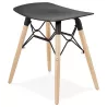 Low stool design Scandinavian GASPARD (black) - image 38141