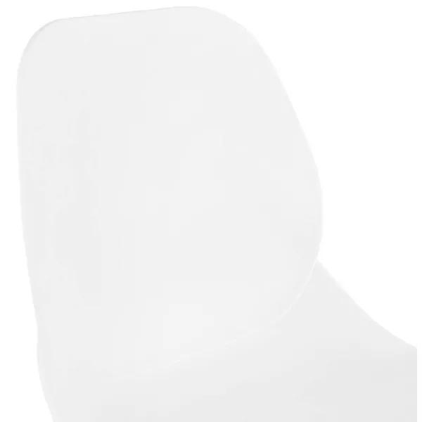 Bar bar halfway up Scandinavian PACO (white) chair stool - image 38173