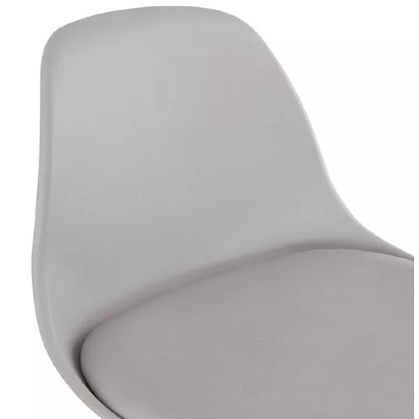 Barstool design Scandinavian OCTAVE (light gray) - image 38204