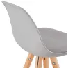 Barstool design Scandinavian OCTAVE (light gray) - image 38207