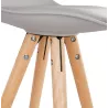 Barstool design Scandinavian OCTAVE (light gray) - image 38208