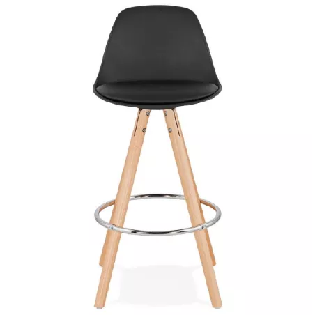 Barstool Scandinavian design half OCTAVE MINI (black) - image 38228