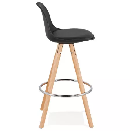 Barstool Scandinavian design half OCTAVE MINI (black) - image 38229