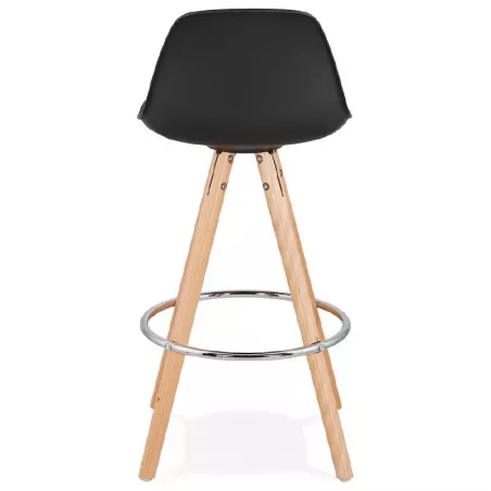 Barstool Scandinavian design half OCTAVE MINI (black) - image 38231