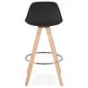 Barstool Scandinavian design half OCTAVE MINI (black) - image 38231