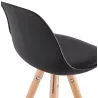 Barstool Scandinavian design half OCTAVE MINI (black) - image 38235