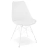 Design chair industrial style SANDRO (white) - image 39017