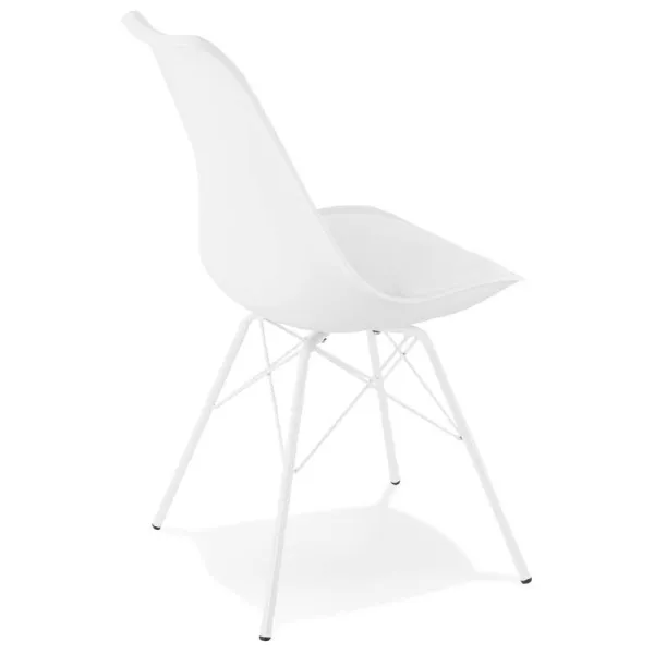 Design chair industrial style SANDRO (white) - image 39020