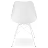 Design chair industrial style SANDRO (white) - image 39021