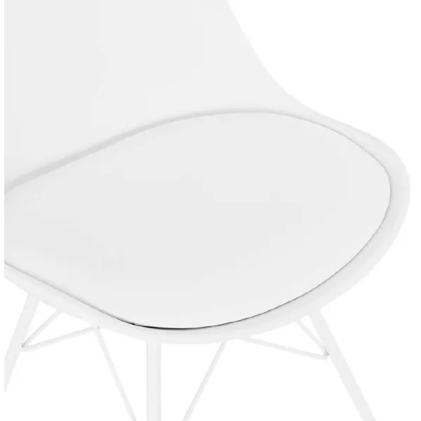 Design chair industrial style SANDRO (white) - image 39023