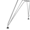 Design and industrial Chair in polypropylene (black) chrome metal legs - image 39064