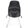 Design and industrial Chair in polypropylene (black) chrome metal legs - image 39066