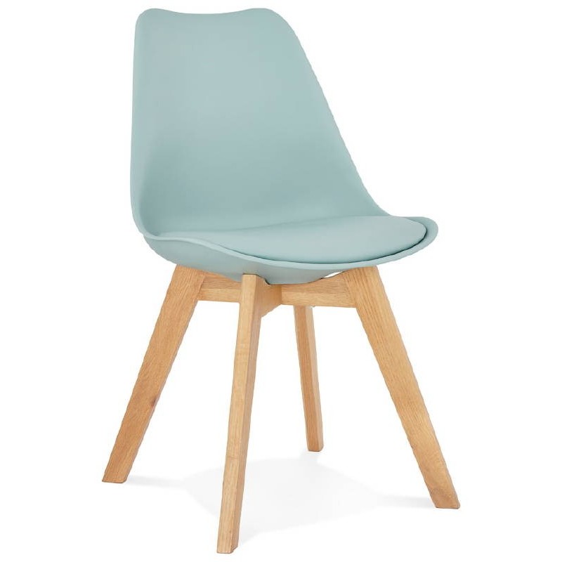 Moderna sedia stile scandinavo Mermaid (azzurro cielo) - image 39129