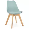 Chaise moderne style scandinave SIRENE (bleu ciel) - image 39129