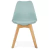 Chaise moderne style scandinave SIRENE (bleu ciel) - image 39130