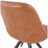 Chair design and industrial ASHLEY black feet (light brown) - image 39167