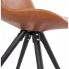 Chair design and industrial ASHLEY black feet (light brown) - image 39168