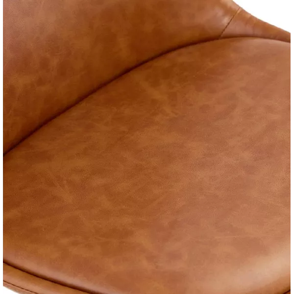 Design chair ASHLEY feet natural color (Brown) - image 39179