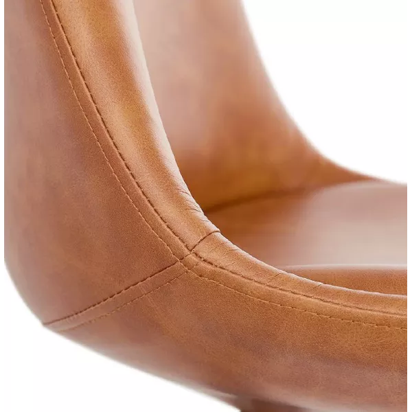 Design chair ASHLEY feet natural color (Brown) - image 39181