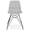 Design and industrial chair VENUS feet black metal (light gray) - image 39370