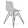 Design and industrial chair VENUS feet black metal (light gray) - image 39372