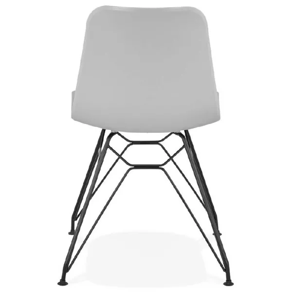 Design and industrial chair VENUS feet black metal (light gray) - image 39373