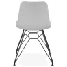 Design and industrial chair VENUS feet black metal (light gray) - image 39373