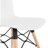 Sedia design scandinavo CANDICE (bianco) associarsi a Sedie scandinave dal design pulito