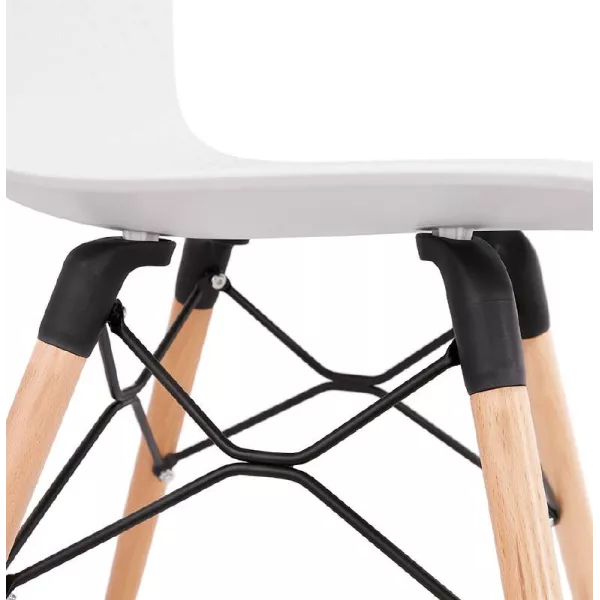 Sedia design scandinavo CANDICE (bianco) associarsi a Sedie scandinave dal design pulito