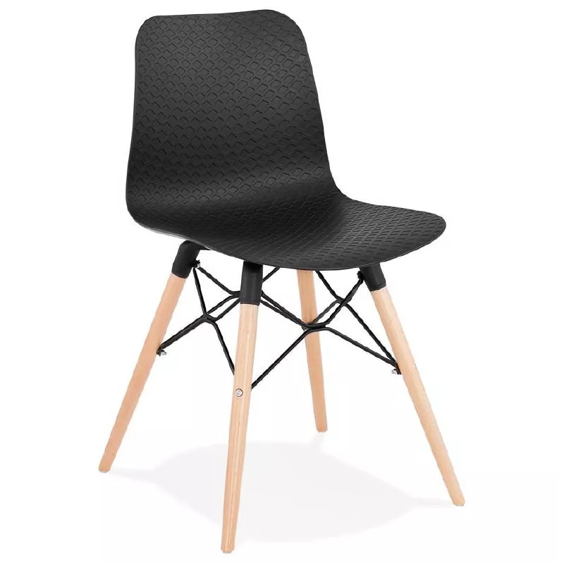 Scandinavian design chair CANDICE (black) - image 39469