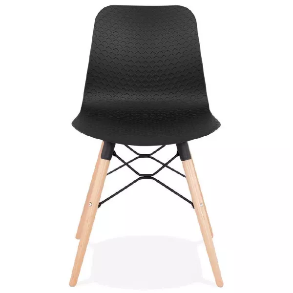 Sedia design scandinavo CANDICE (nero) - image 39470