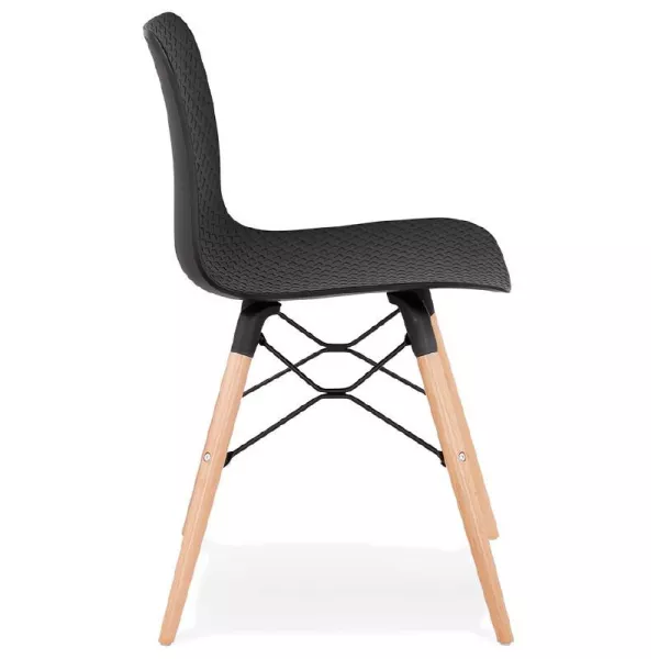 Scandinavian design chair CANDICE (black) - image 39471