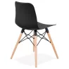 Sedia design scandinavo CANDICE (nero) - image 39472