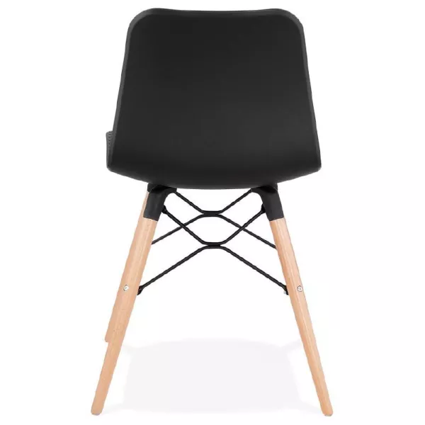 Sedia design scandinavo CANDICE (nero) - image 39473