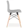 Sedia design scandinavo CANDICE (grigio chiaro) - image 39516